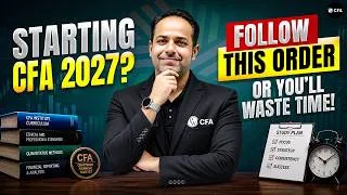 Thumbnail: CFA Level 1 2027: Best Subject-Wise Study Order 🔥| CFA by PW