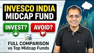 Thumbnail: Invesco India Midcap Fund Review 2026 | Invest or Avoid? | Full Comparison vs Top Midcap Funds