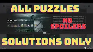 Thumbnail: 【 Where Winds Meet Guide 】An Unnatural Omen All Puzzle Solutions Walkthrough (No Story Spoilers)