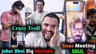 Thumbnail: Thug Sid Epic Troll Joker Bhai For This😂 Why Payal Willy Didn't Visit Snax Watchparty - Live Call🚀