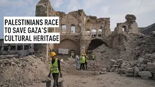 Thumbnail: Palestinians race to save Gaza's cultural heritage