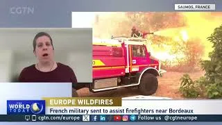 Thumbnail: Europe's wildfires grow: "The trends we are seeing are increasing our vulnerability"