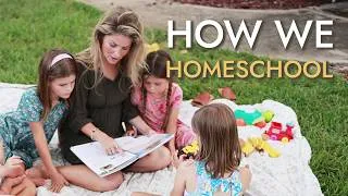 Thumbnail: How We Homeschool | A Family with 7 Kids