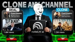Thumbnail: Clone ANY YouTube Channel With AI (NotebookLM Hack) | God-Level Automation