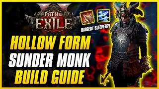 Thumbnail: THIS HOLLOW FORM MARTIAL ARTIST IS UNDERRATED | Sunder Slam Monk Build Guide | Path of Exile 2