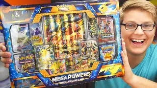 Thumbnail: Opening Mega Powers Collection Box - Pokemon TCG Unboxing