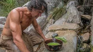 Thumbnail: I Washed My Hair with Yucca… Then Cut It with a Stone