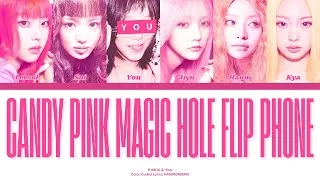 Thumbnail: KiiiKiii - Candy Pink Magic Hole Flip Phone // You as a Member // KARAOKE // (6 Members Ver.) Lyrics