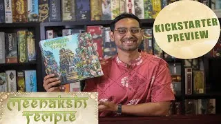 Thumbnail: A GAME ON INDIAN TEMPLE? - KICKSTARTER Preview- Meenakshi Temple Board Game - Shvili Games