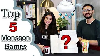 Thumbnail: Top 5 Monsoon board games -  Our Monsoon indoor game selection! -  //Chai And Games