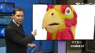 Thumbnail: Another crim? #chainsawchicken #chicken 