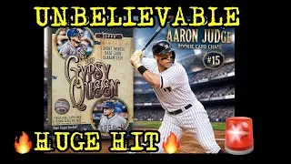 Thumbnail: 🚨UNBELIEVABLE Hit Of A Lifetime Aaron Judge Rookie Card SP /250 2017🔥Topps Gypsy Queen Blaster Box🚨