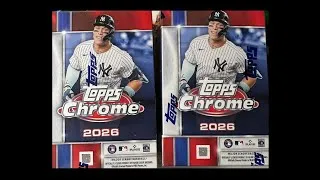Thumbnail: 🔵⚾️2x 2026 Topps Chrome Baseball Blaster Boxes Round #2⚾️🔵