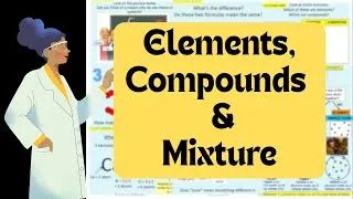 Thumbnail: Elements, Compounds & Mixtures in Hindi |Sensee|先生