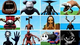 Thumbnail: SCP MORPH All Scp Monsters Jumpscares | Infected Sky - Amanda - Cho Cho Charles - Backrooms - Thomas