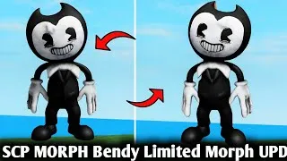 Thumbnail: SCP Bendy Update | How To Get Bendy Gamepass Limited Morph In SCP MORPH | Roblox Scp Morph BENDY