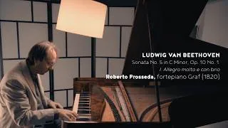 Thumbnail: Beethoven Sonata No. 5 Op.10 No.1 – Allegro molto e con brio | Roberto Prosseda