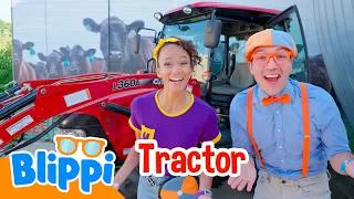 Thumbnail: Blippi and Meekah's Cool Vehicle Adventure at the Science Museum! | Blippi Educational Videos