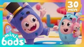 Thumbnail: Lulu Jumps the Queue at the Funfair | 30 Minutes of Minibods | Funny Preschool Cartoons for Toddlers