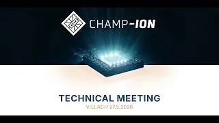 Thumbnail: CHAMP ION Technical Meeting: Day Two of the Kick Off Consortium Meeting of CHAMP-ION Pilot Line