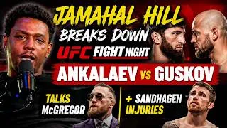 Thumbnail: Jamahal Hill Breaks Down UFC FIGHT NIGHT - Ankalaev vs Guskov - Talks McGregor + Sandhagen Injuries