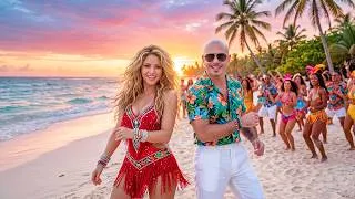 Thumbnail: Shakira, J Balvin, Daddy Yankee, KAROL G, Becky G | Top Reggaeton & Latin Pop Hits 2026 🎉