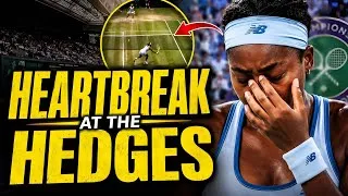 Thumbnail: HEARTBREAK AT THE HEDGES: COCO GAUFF ADMITS SHE "JUST PANICKED" IN GUT-WRENCHING WIMBLEDON COLLAPSE