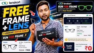 Thumbnail: Lenskart Hustlr Club Offer Trick🔥| Lenskart 2000 Free Frame | Lenskart Run For Frame Offer |Lenskart