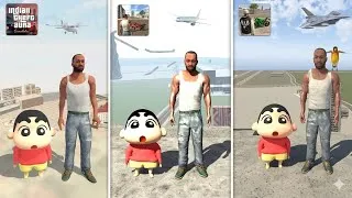 Thumbnail: Shinchan & Franklin Jumping in Indian GTA Games 😱