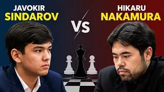 Thumbnail: Hikaru Nakamura vs Javokhir Sindarov | Full Game & Analysis | Chess Highlights