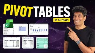 Thumbnail: Excel Pivot Tables in 10mins (free workbook)