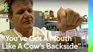 Thumbnail: Gordon Ramsay DISGUSTED By Salmon And Strawberries | Ramsay's Kitchen Nightmares