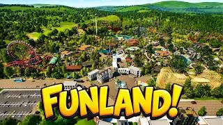 Thumbnail: 23 Roller Coaster Mega Park!: FUNLAND!