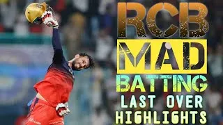 Thumbnail: RCB BATTING MADNESS !!! Most Thrilling FINAL OVER RCB vs LSG Last Over  Highlights