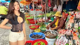 Thumbnail: Best Cambodian Street Food 2026 🇰🇭 Morning Walking Tour at Phnom Penh Market- 4K 
