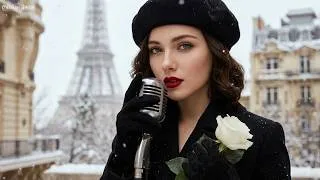 Thumbnail: Cinematic French Chanson 🎶 Soft Guitar & Accordion for Nostalgic Paris Nights