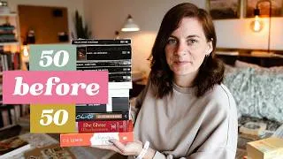 Thumbnail: 50 BOOKS I want to read before I turn 50 (mostly classics)!