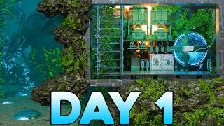 Thumbnail: SOLO CLAIMING AN INSANE UNDERWATER RATHOLE IN ARK....