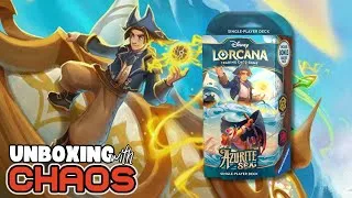Thumbnail: Disney Lorcana Azurite Sea Starter Set - Tigger and Jim Hawkins | OPENING