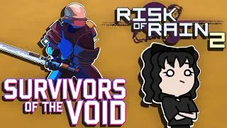 Thumbnail: a normal run but we keep dying | Risk of Rain 2