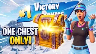 Thumbnail: Only 1 Chest the WHOLE Game... Here's What Happened