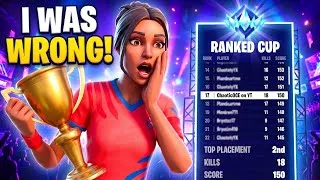 Thumbnail: I Entered a Fortnite Tournament Expecting to Lose... I Was Wrong