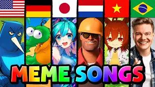 Thumbnail: MEME SONGS FROM DIFFERENT COUNTRIES