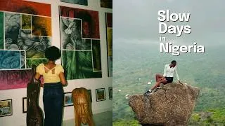 Thumbnail: life in Nigeria | making yogurt, hiking & visiting an art gallery - all firsts | slow living