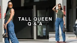 Thumbnail: TALL QUEEN SERIES Q&A | ANSWERING YOUR MOST ASKED QUESTIONS ABOUT BEING TALL