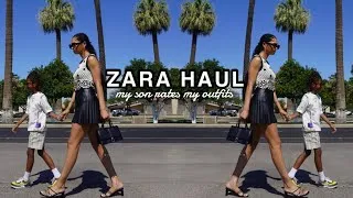 Thumbnail: ZARA SUMMER 2022 TRY ON HAUL | MY SON RATES MY OUTFITS | CHARDONNAY VONSHAY