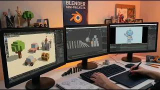 Thumbnail: Master Blender 5 : 40+ Hands On 3D Projects [New Course]