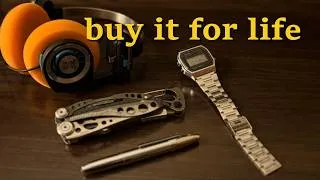 Thumbnail: my top 5 buy-it-for-life items that actually last