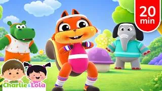 Thumbnail: Action Songs for Toddlers | Sing & Move with Charlie and Friends @Charlie-Lola