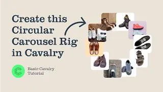 Thumbnail: How to Create a Circular Carousel Rig in Cavalry